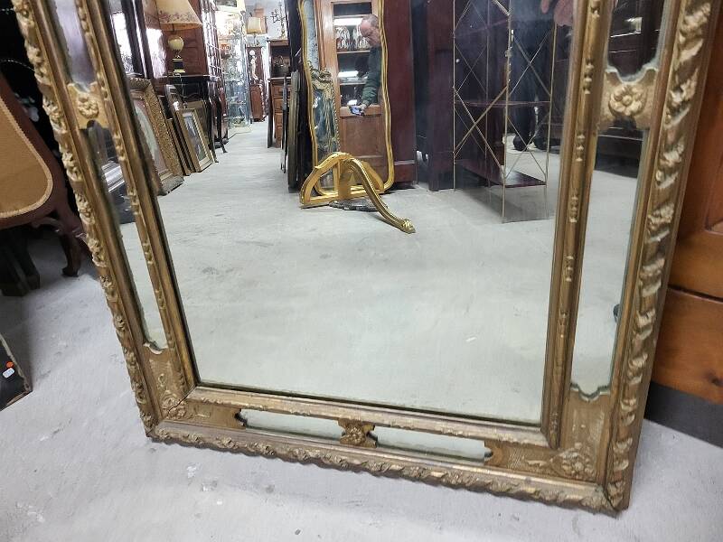 19th century gilded mirror ref. I