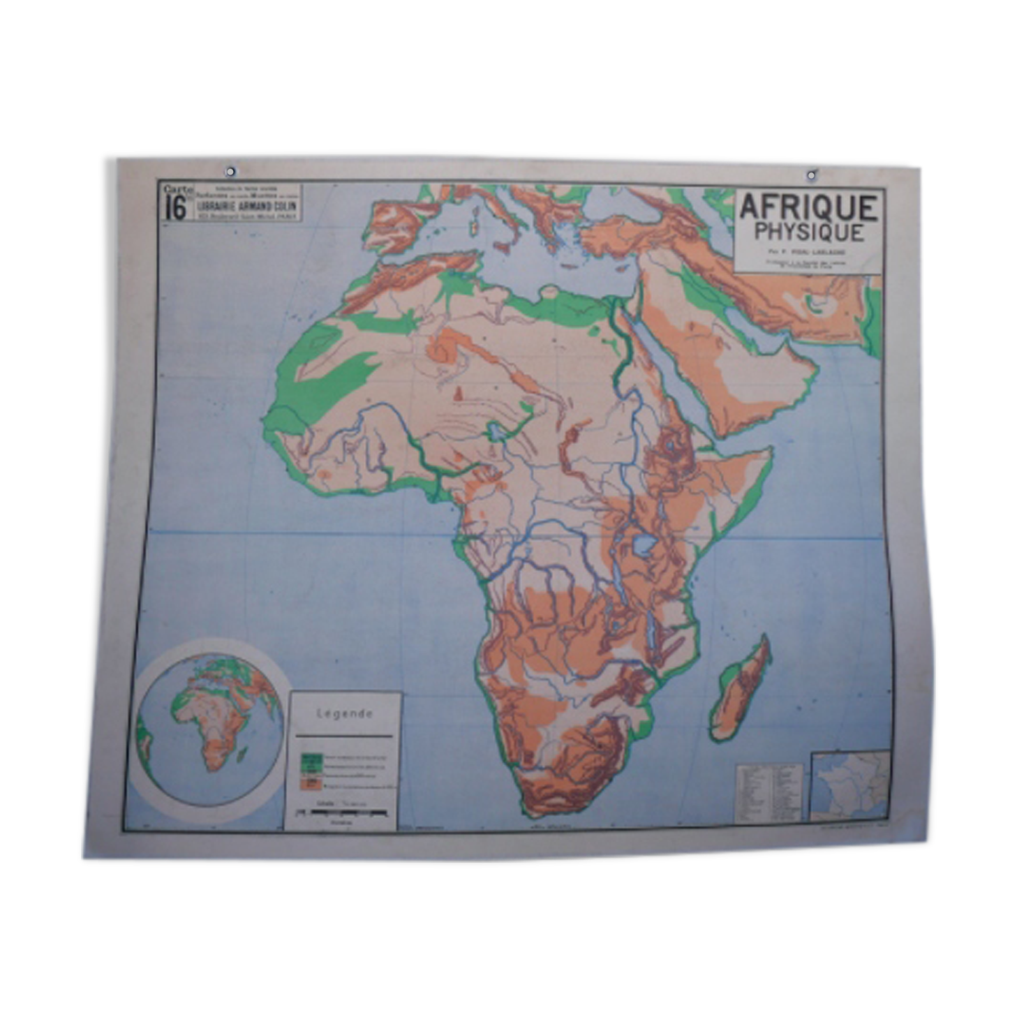 School poster Physical Africa No.16