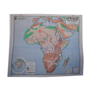 Affiche scolaire Afrique