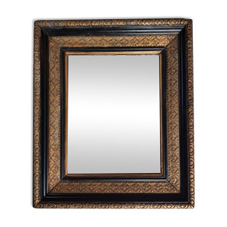 Miroir de style empire ancien 41 cm x 36 cm
