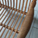 Rattan armchair