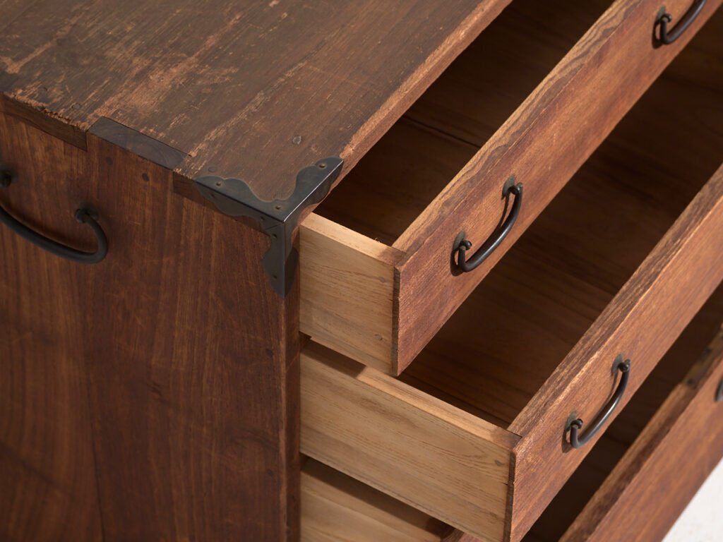 Old Japanese Tansu Chest – Taishō Period (c.1913) #31