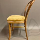 Set of 8 bistro chairs 1950