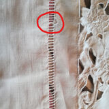 SD-encrypted embroidered sheet