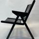 Niko Kralj Slovenian Rex Plywood Folding Chair for Stol 1950s in Black