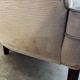 Ensemble de 2 monoplaces/fauteuils/sièges club vintage écru