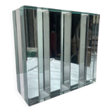 Vintage Vase • Gallotti & Radice • Glass • Mirror • Steel • 1950-1970