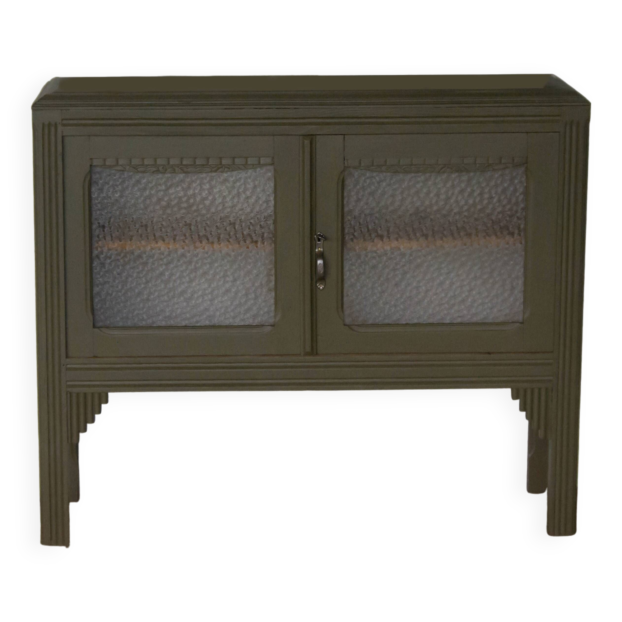 Console, Art Deco glazed sideboard