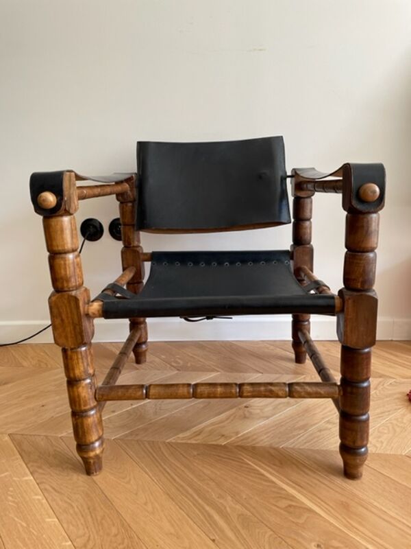 Fauteuil vintage Safari 1960