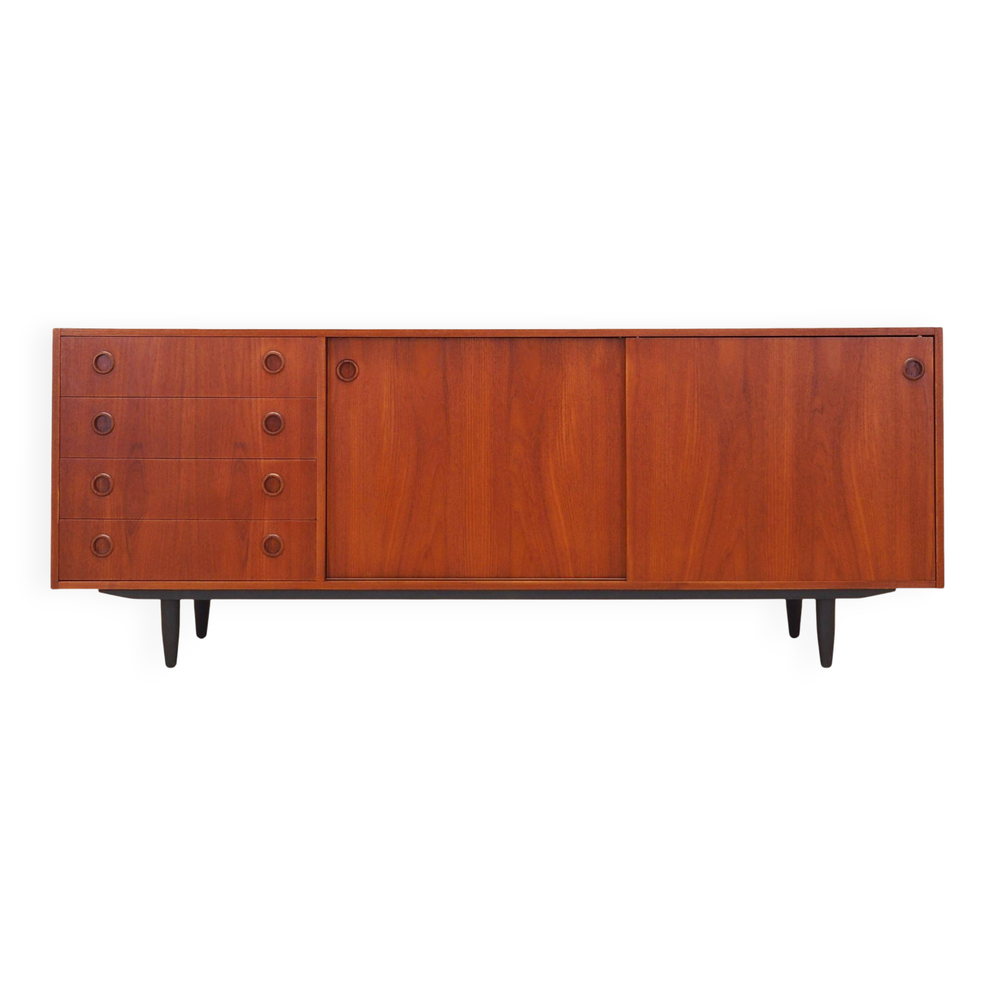 Teak sideboard, Danish design, 1970s, production: Denmark