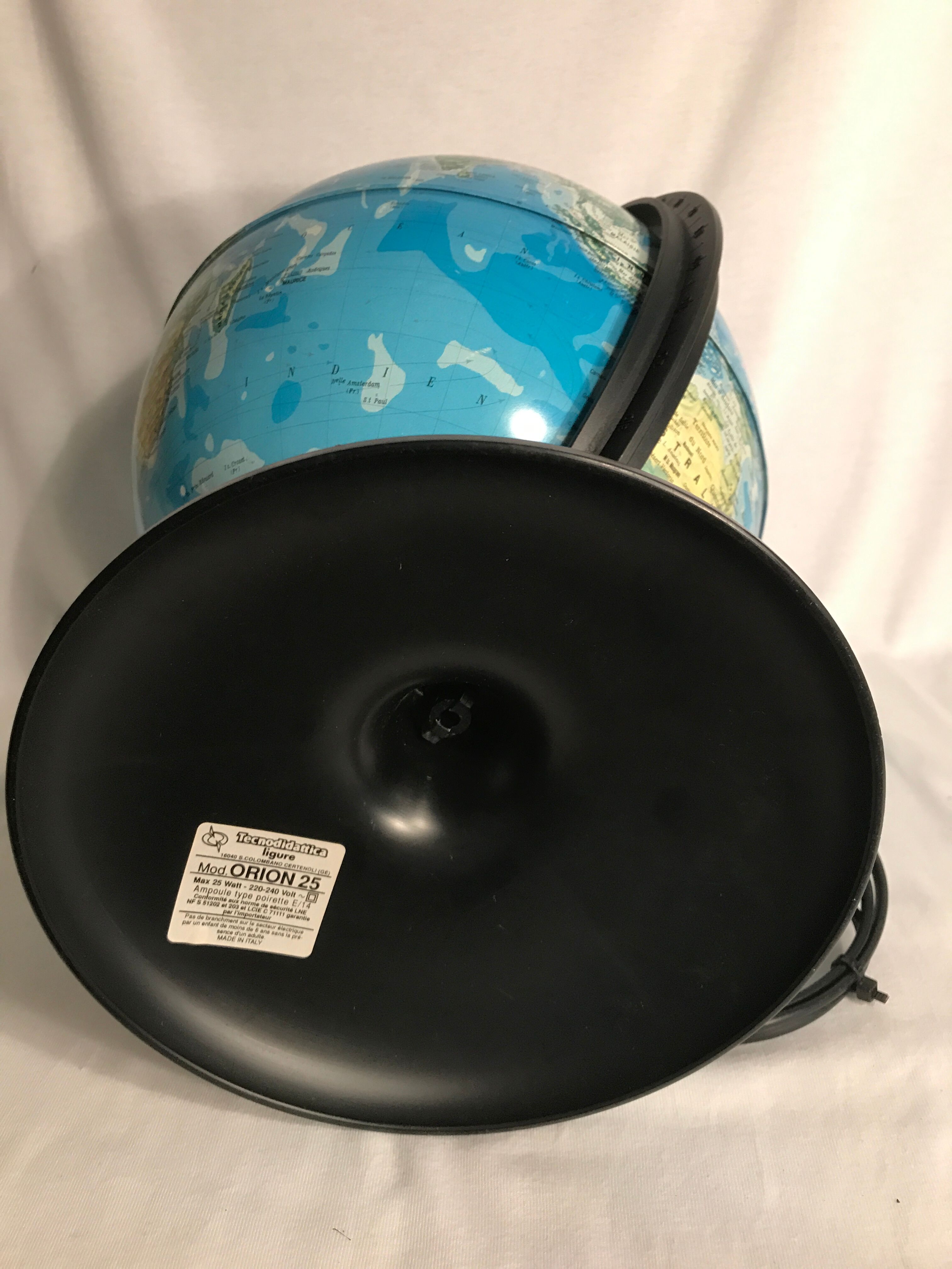 Globe light Tecnodidattica Orion 25 vintage