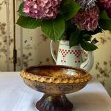Vintage German earthenware fruit bowl – 1970s
