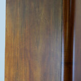 Bauhaus chromed tubular steel and walnut wardrobe, 1930s