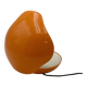 Lampe Oyster orange vintage par Gamma3, design italien des années 1970
