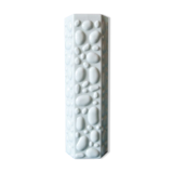 Worms of lattimo vase