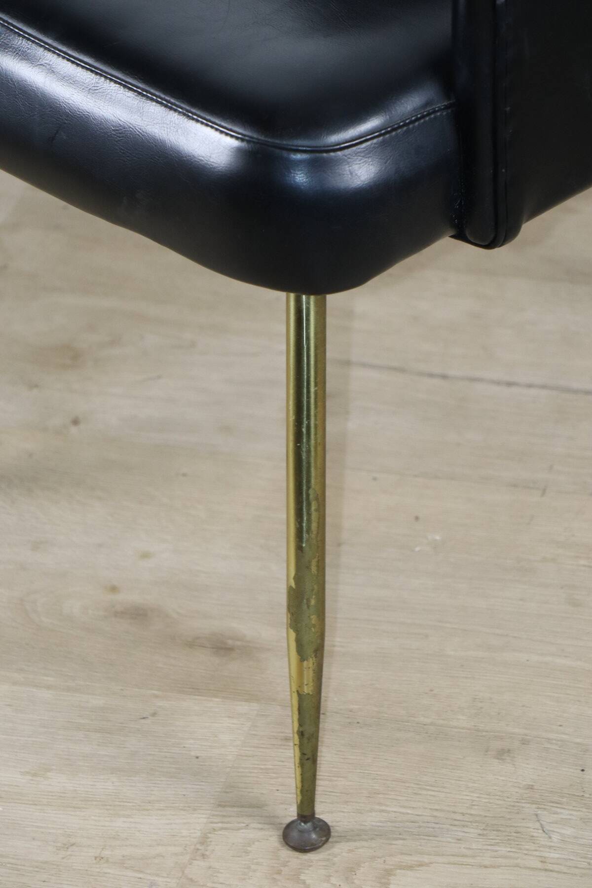 Fauteuil vintage Carlo Pagani pour Arflex, années 50