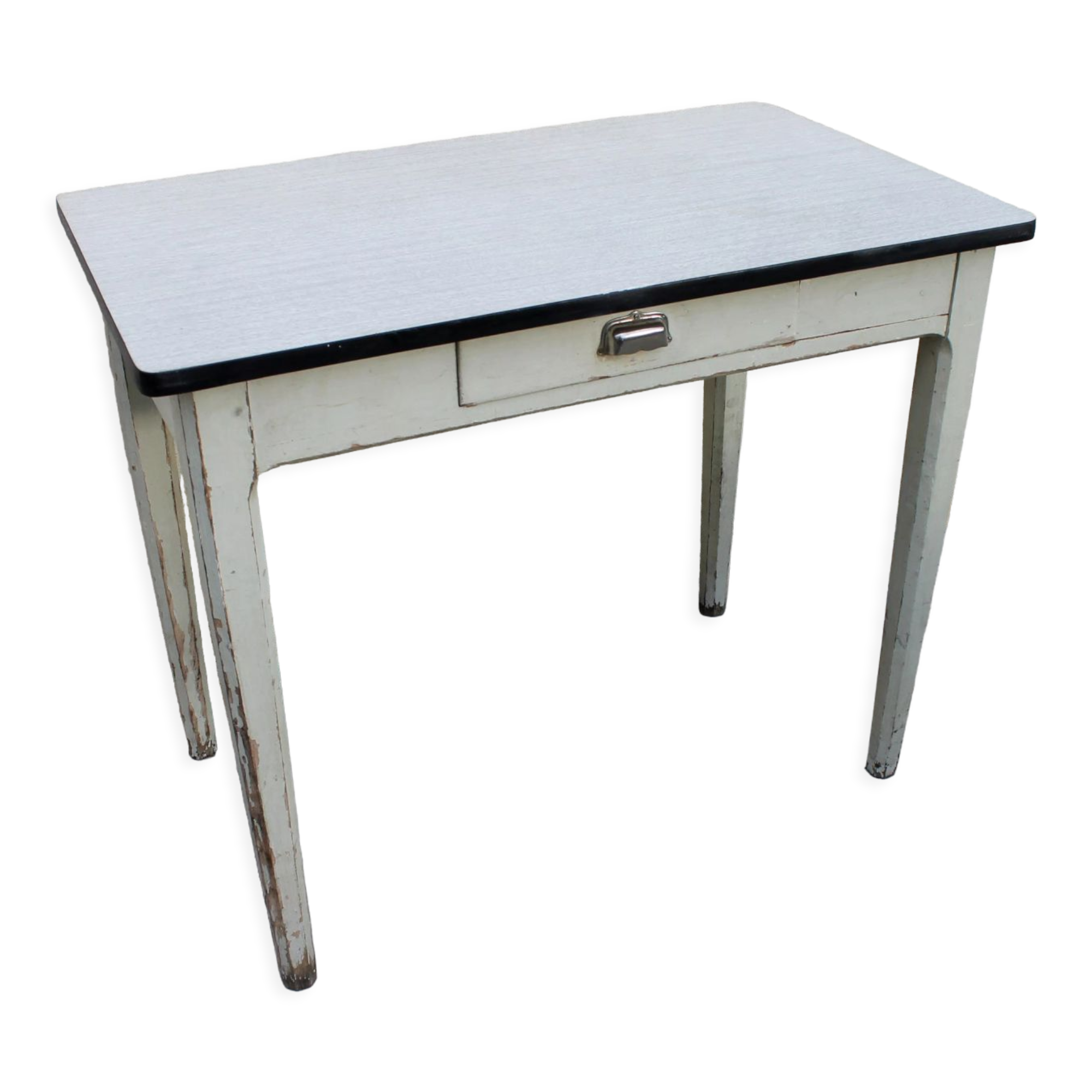 Formica farmhouse table 1960