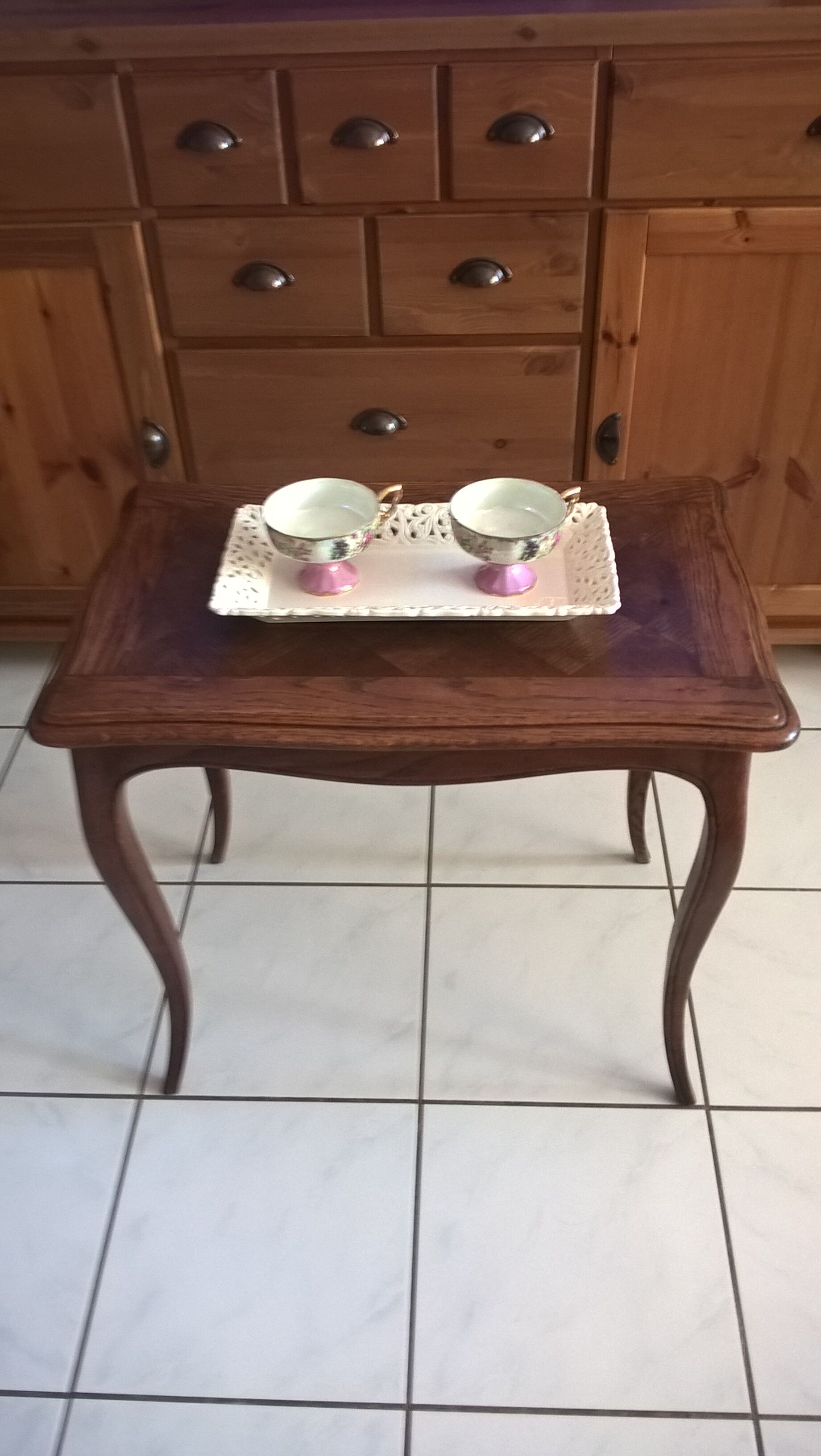 Coffee table old Louis XV style