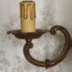 Vintage French Traditional Style Bronze Double Wall Light 5351