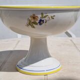 Vintage earthenware fruit bowl