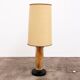 Brutalist Table Lamp Marble & Glass, Vintage 1980