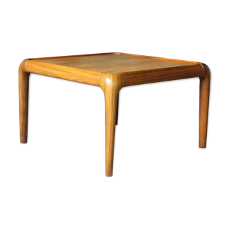 Scandinavian tea wood table from the 1960s