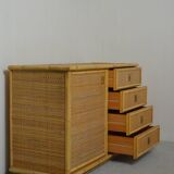 Dal Vera rattan chest of drawers