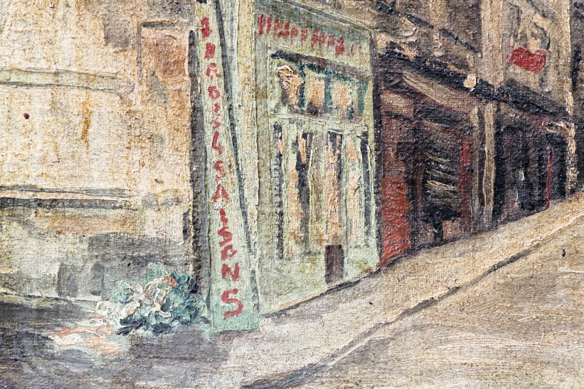 Oil on canvas, Paris