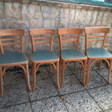 4 vintage Baumann bistro chairs