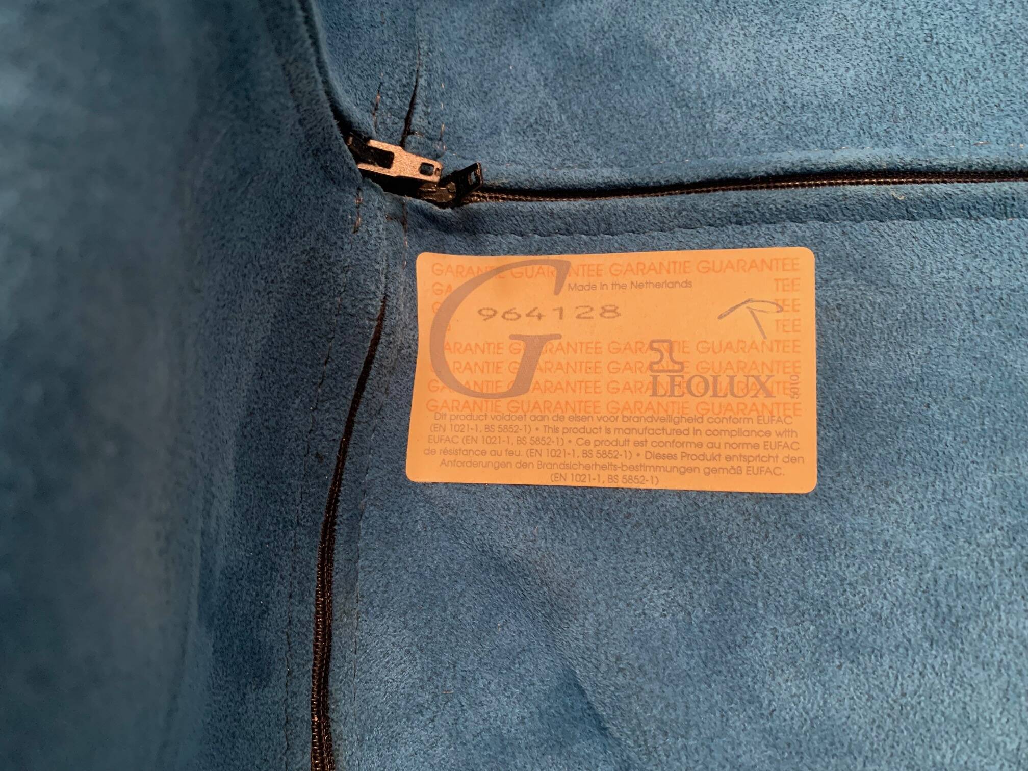 Pair of Papageno armchairs designed by Jan Armgardt, Leolux, Netherlands, 1990s