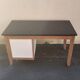 Bureau 1940/60 en bois relooké