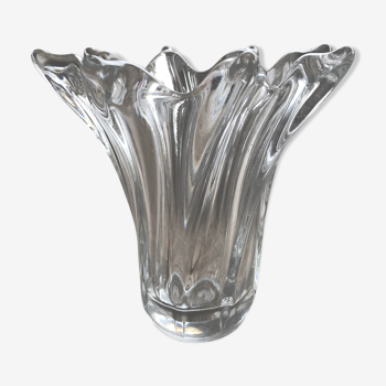 Vase cristal 8 becs