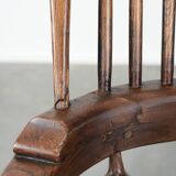 Antique English Highback Windsor Chair from the 18th Century