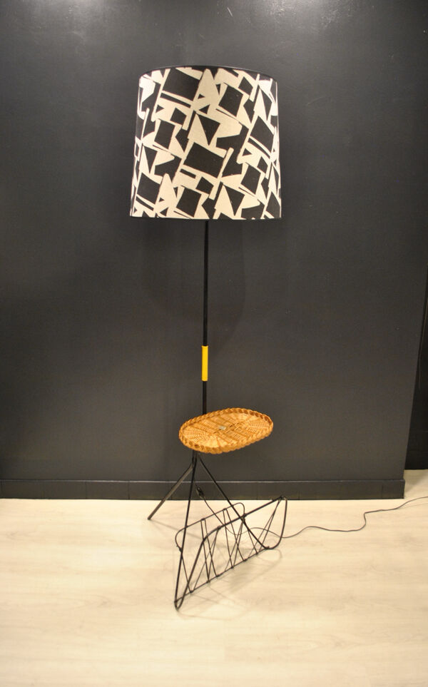 Lampadaire porte revue 1960