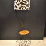 1960s magazine rack floor lamp