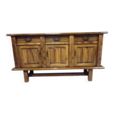 Brutalist elm buffet