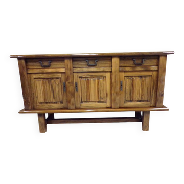 Brutalist elm buffet