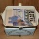 Helvetia kitchen scale with enamelled plate