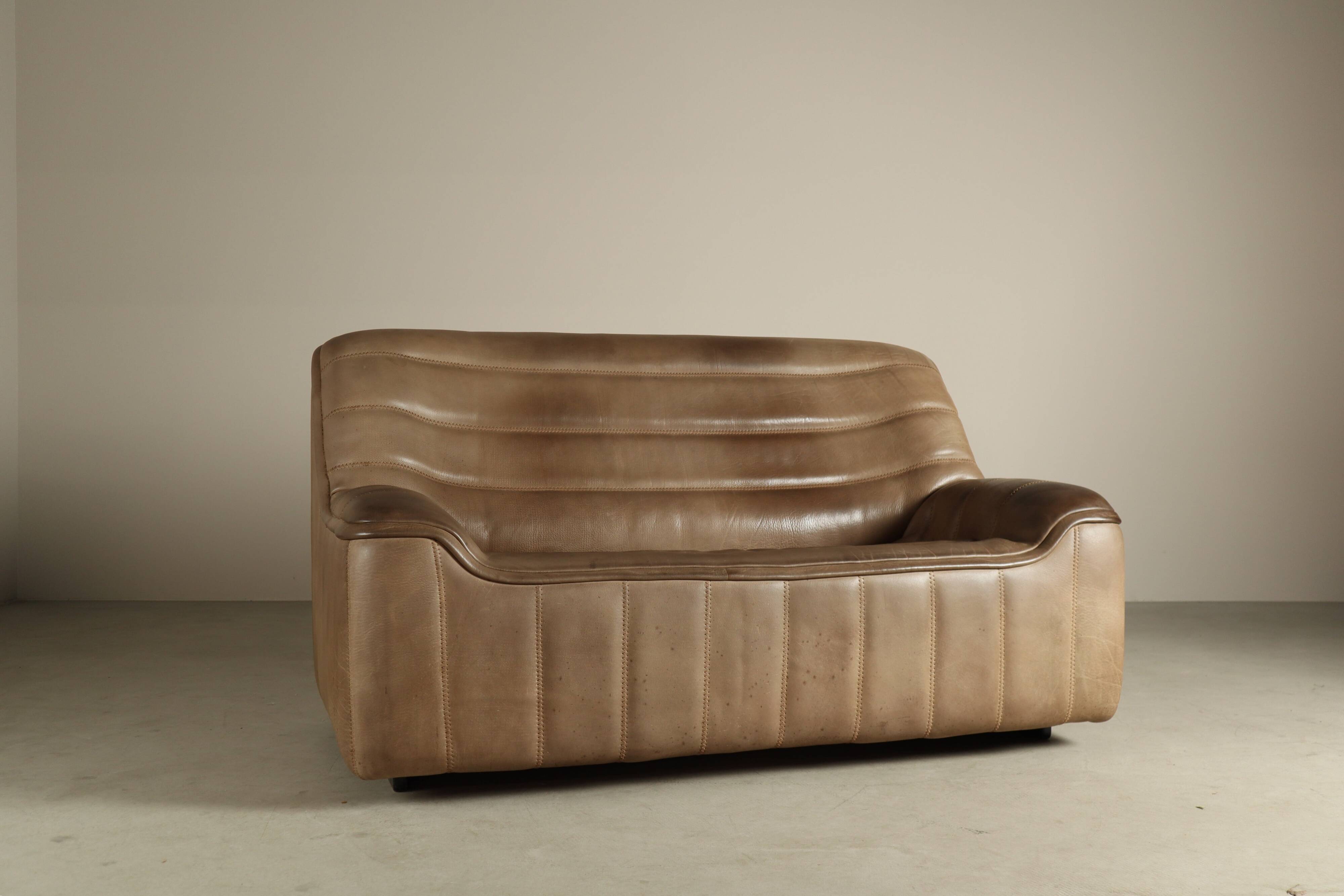 De Sede DS-84 two-seater sofa, Switzerland, 1970s