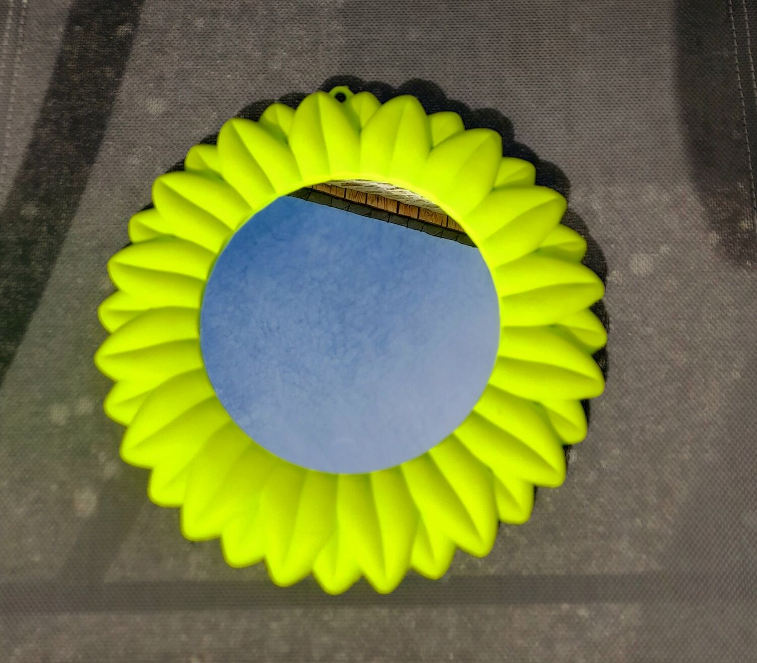 Plastic sun mirror 70s