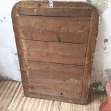 Mirror Louis Philippe flowered 75 x 109 cm