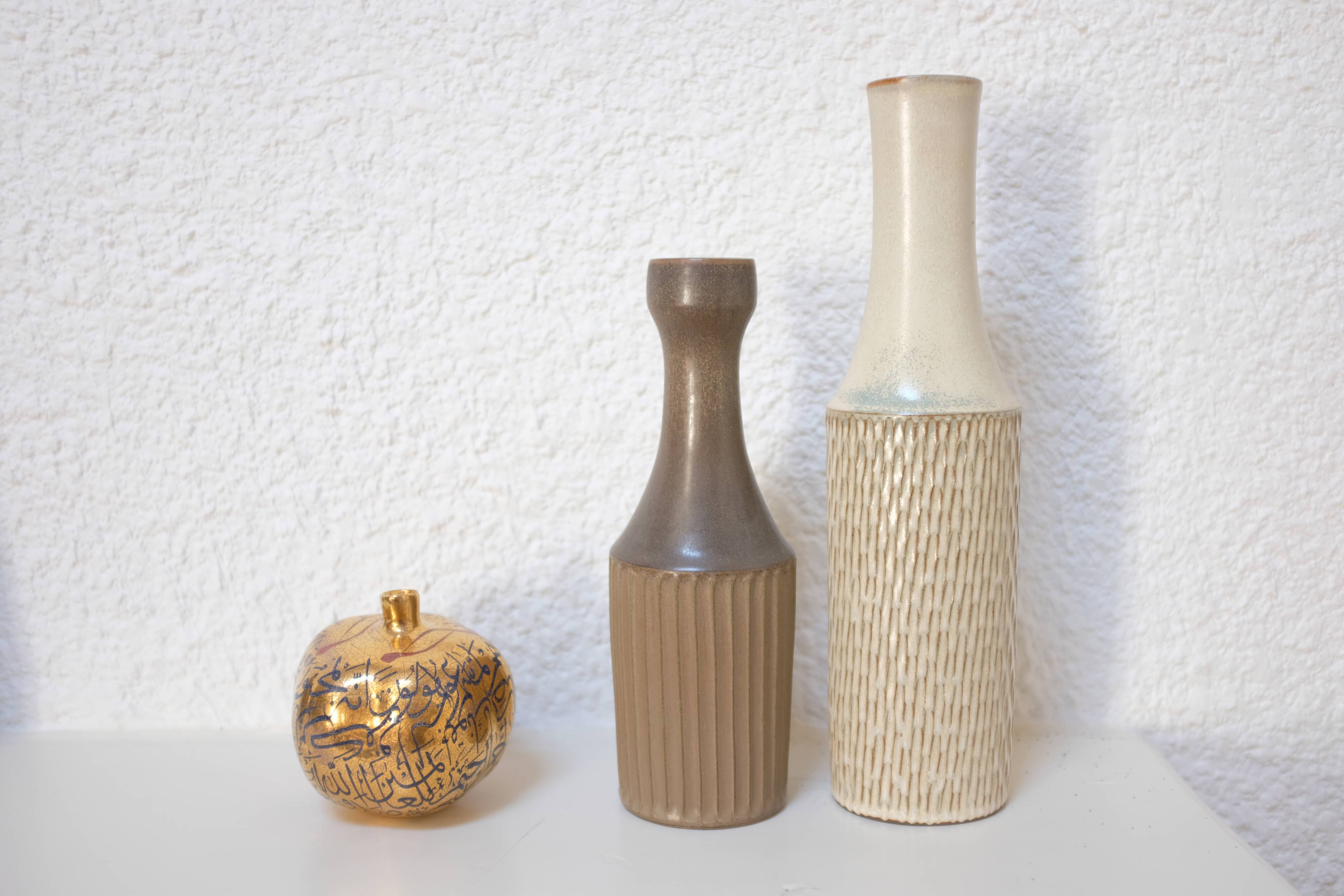 Keyvan Fehri ceramics for India Mahdavi - Iran