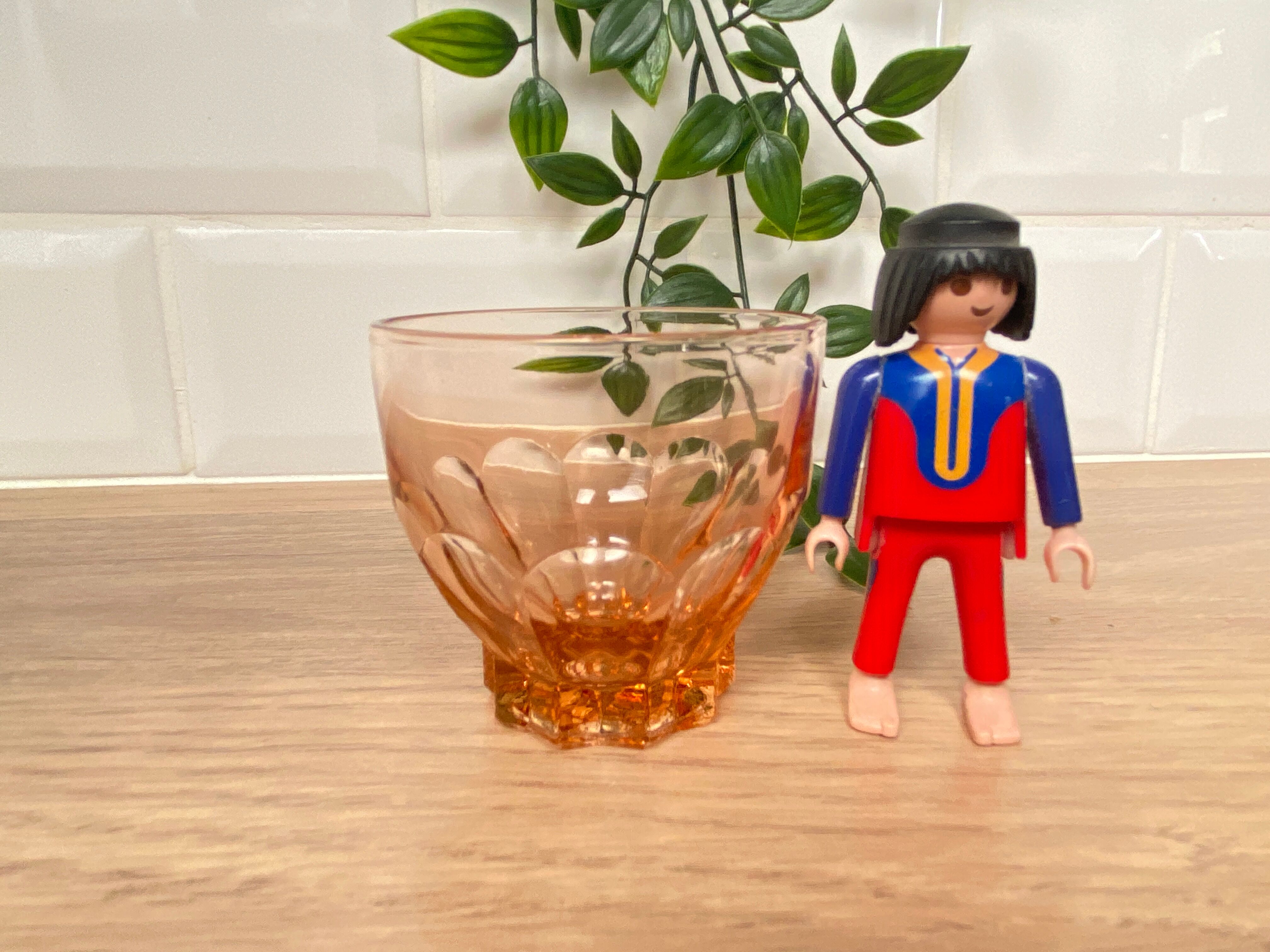 Set of 6 Luminarc pink star lenses