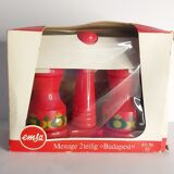 Salt and pepper shakers from the 70s