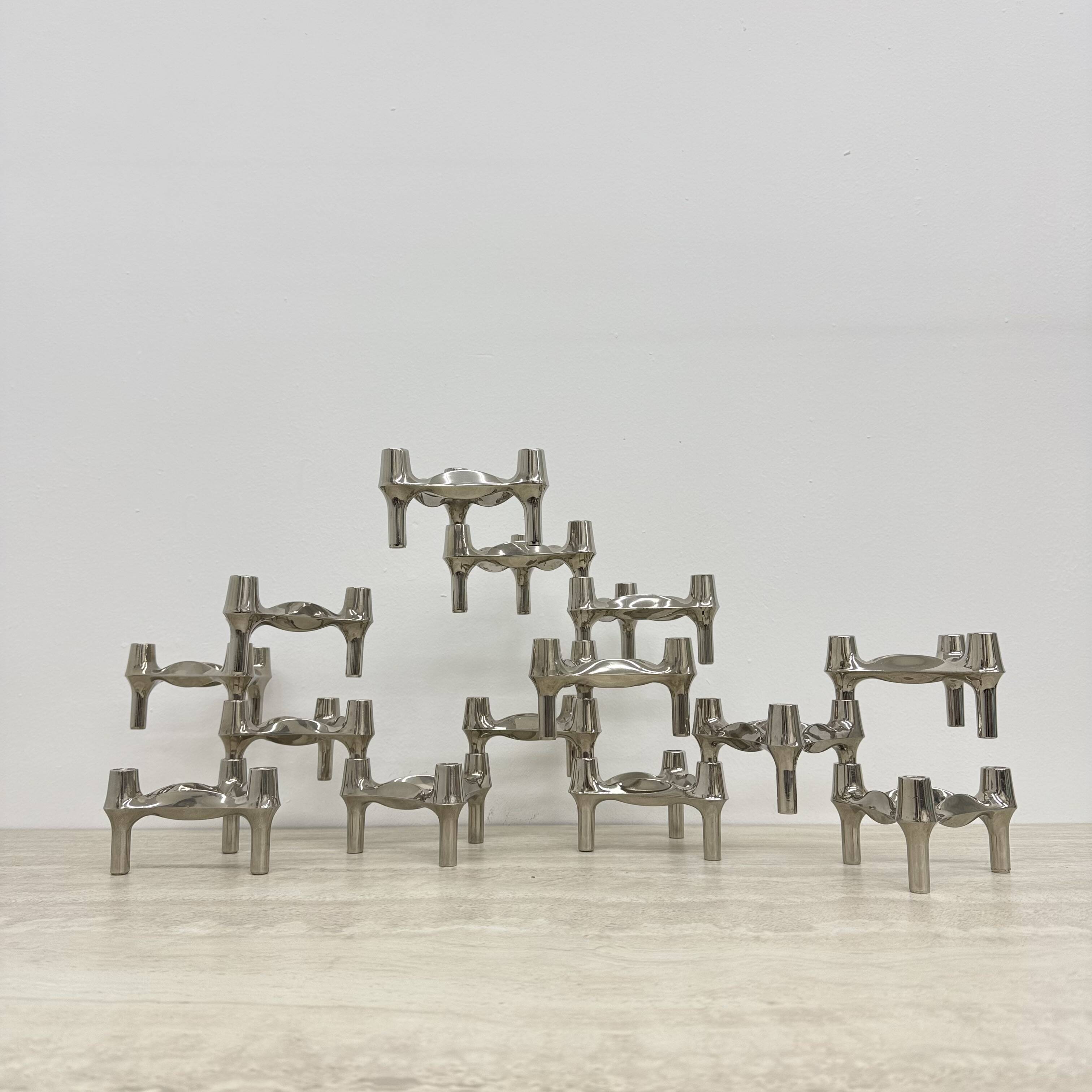 Large XL Candlestick by Fritz Nagel & Ceasar Stoffi and manufactured by BMF