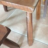 Brutalist trundle table