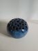 Glazed ceramic flower holder