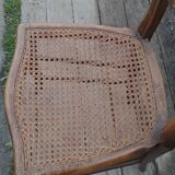 Antique Louis Philippe caned chair