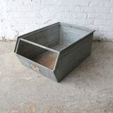 Industrial stacking bins in railway