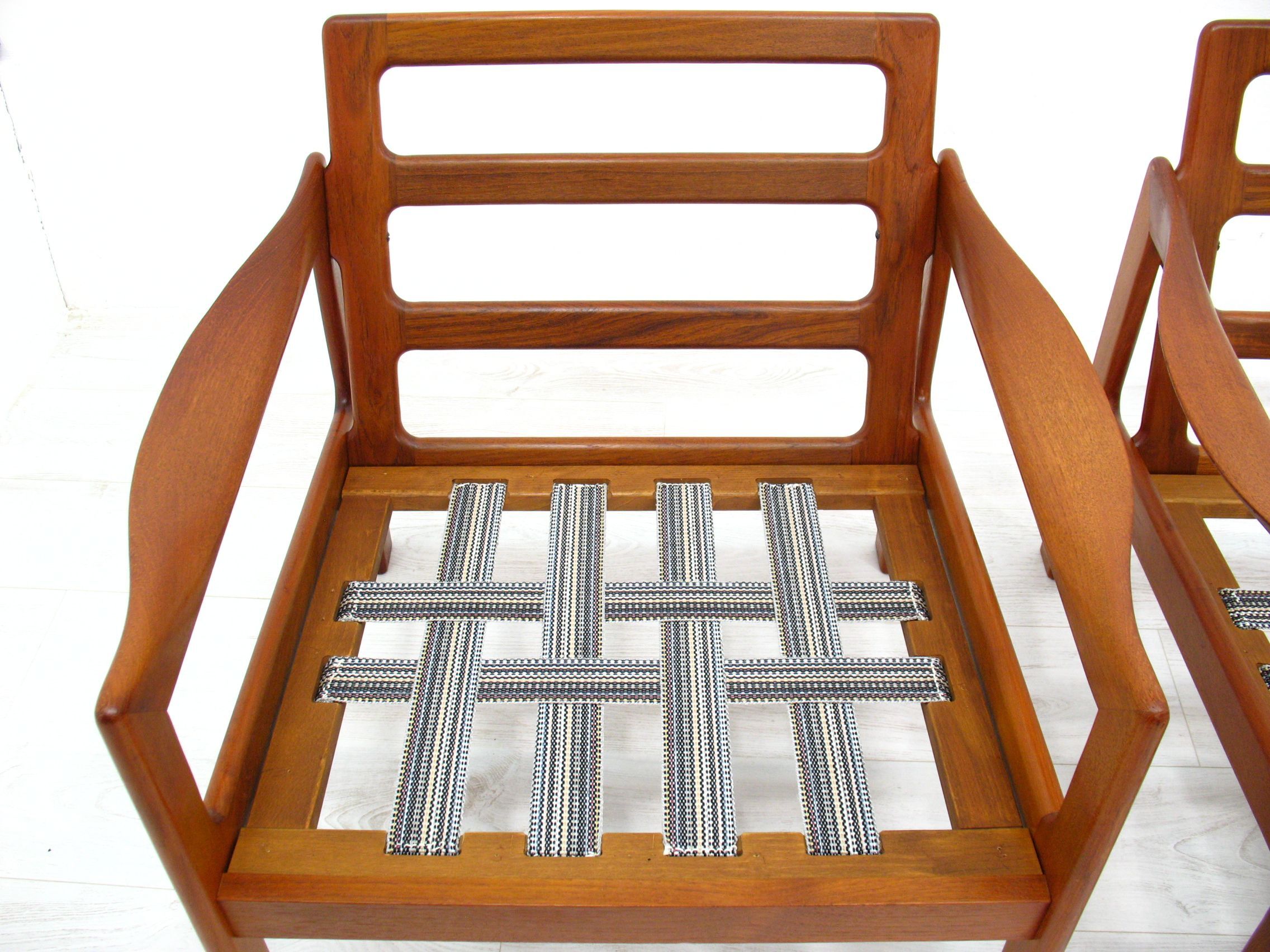 Lounge chairs by Illum Walkelsø for Niels Eilersen, 1960s